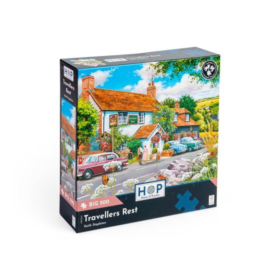 Travellers Rest - Big 500 Piece Puzzle - House of Puzzles
