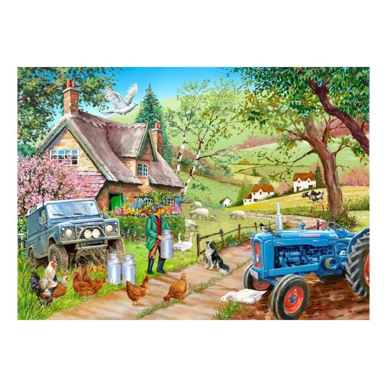Farm Fresh - 500 Piece Puzzle - House of Puzzles