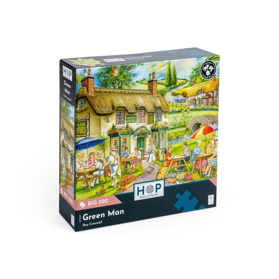 Green Man - Big 500 Piece Puzzle - House of Puzzles