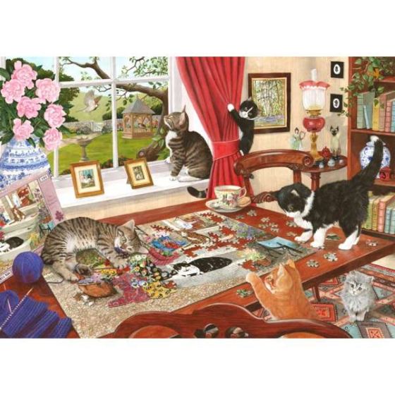 Puzzling Paws - 1000 Piece Puzzle - House of Puzzles