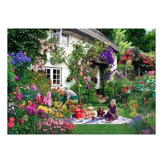 Teddy Bears Picnic - Big 500 Piece Puzzle - House of Puzzles