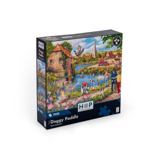Doggy Paddle - 1000 Piece Puzzle - House of Puzzles