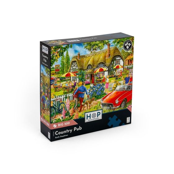 Country Pub - Big 500 Piece Puzzle - House of Puzzles