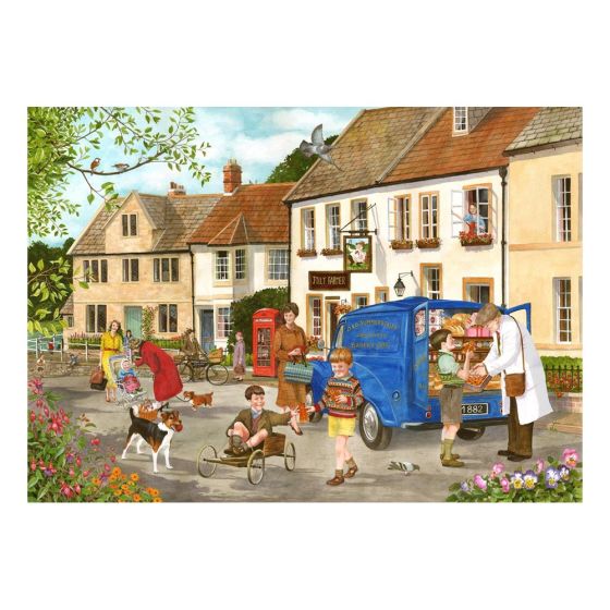 Gingerbread Boys - Big 500 Piece Puzzle - House of Puzzles