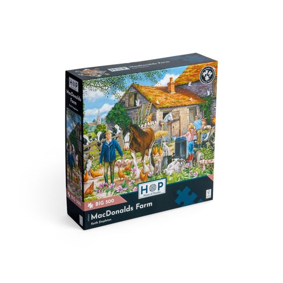 Macdonalds Farm - Big 500 Piece Puzzle - House of Puzzles
