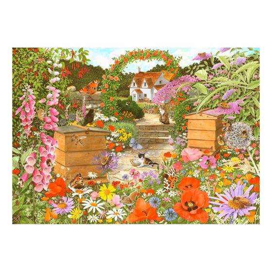 Bee Happy - 1000 Piece Puzzle - House of Puzzles