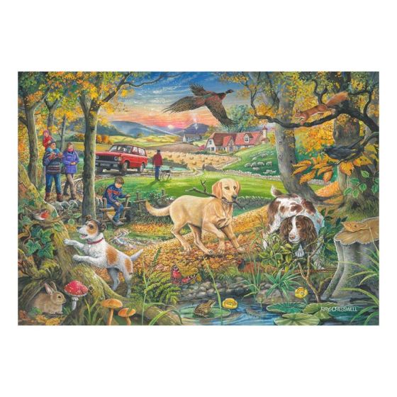 Catch Me If You Can - Big 500 Piece Puzzle - House of Puzzles
