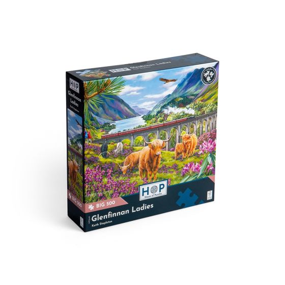 Glenfinnan Ladies - Big 500 Piece Puzzle - House of Puzzles