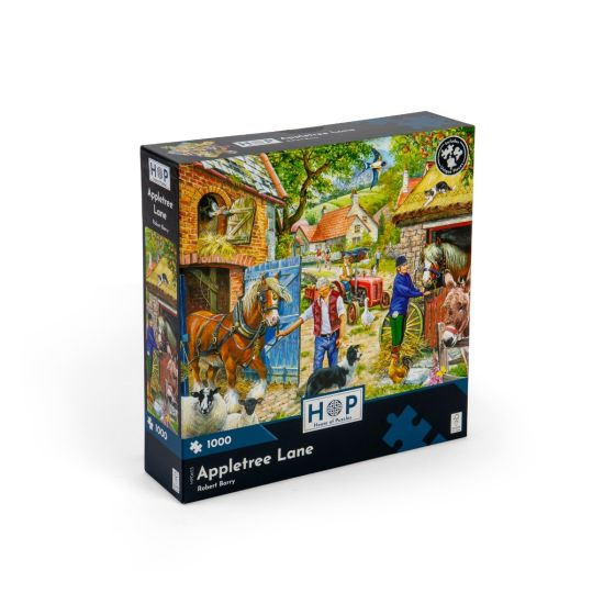 Appletree Lane - 1000 Piece Puzzle - House of Puzzles