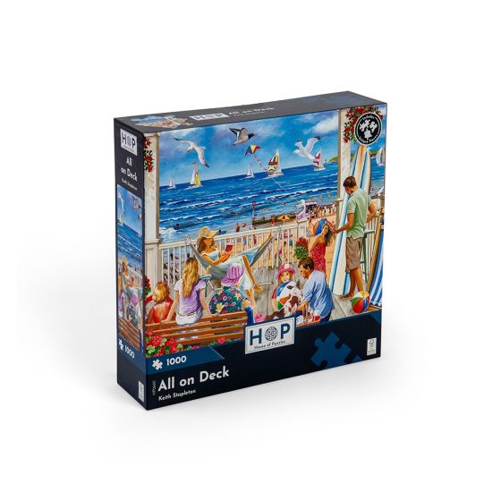 All On Deck - 1000 Piece Puzzle - House of Puzzles