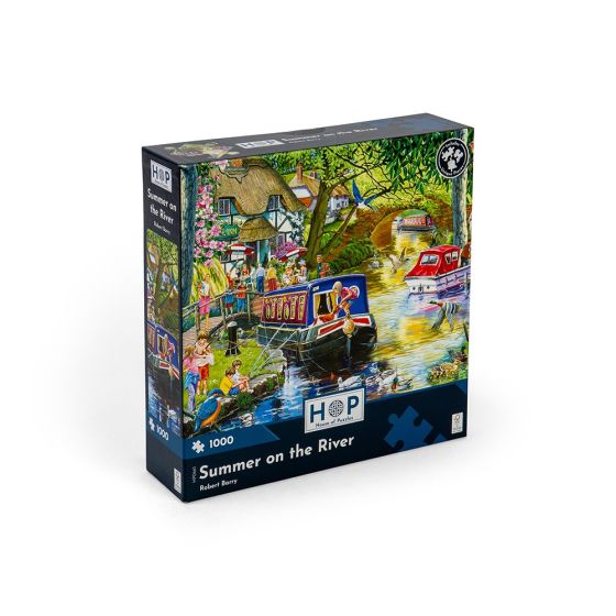 Summer On The River - 1000 Piece Puzzle - House of Puzzles