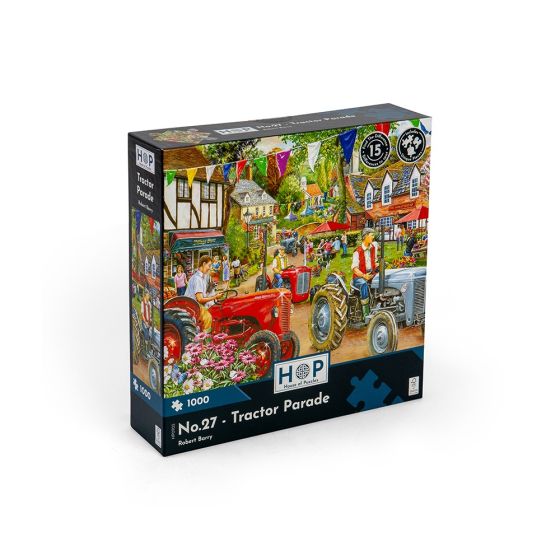 No. 27 - Tractor Parade - 1000 Piece Puzzle - House of Puzzles