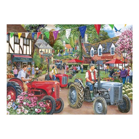 No. 27 - Tractor Parade - 1000 Piece Puzzle - House of Puzzles