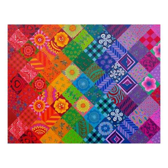 Patchwork Rainbow - 1000 Piece Puzzle - House of Puzzles