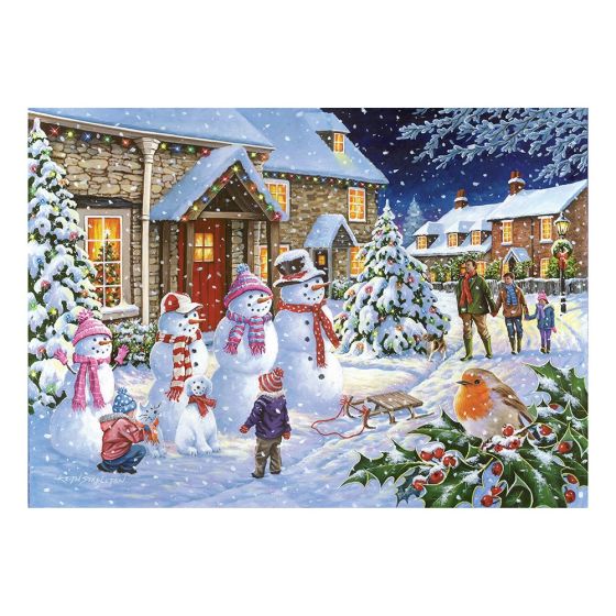 Let It Snow - 4 X 500 Piece Puzzle - House of Puzzles