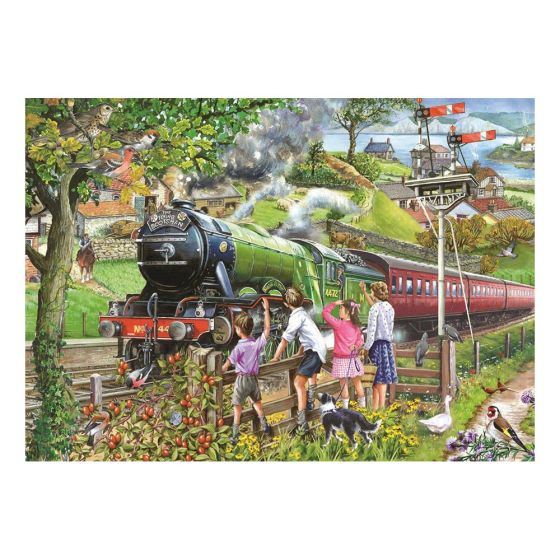 Full Steam Ahead - Big 500 Piece Puzzle - House of Puzzles