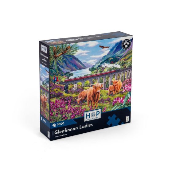 Glenfinnan Ladies - 1000 Piece Puzzle - House of Puzzles