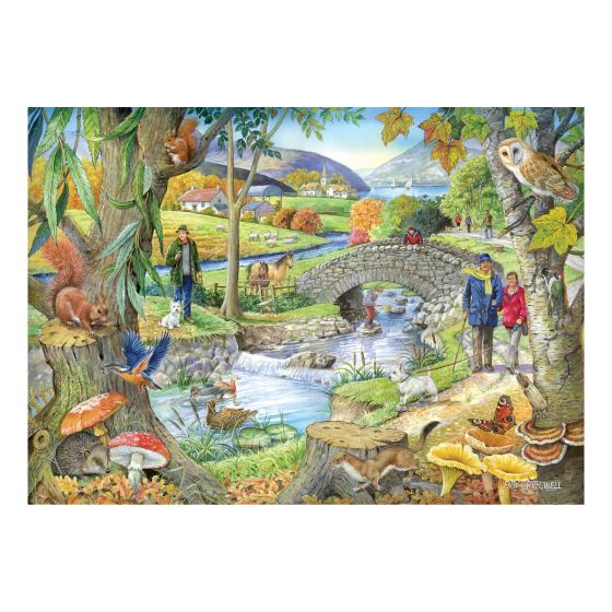 Riverside Walk - Big 250 Piece Puzzle - House of Puzzles
