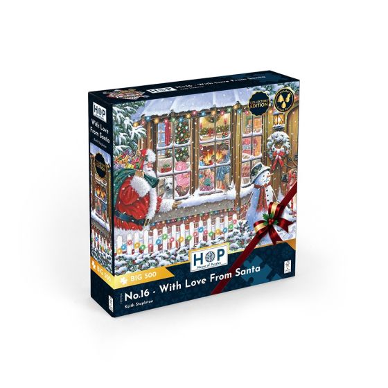 No. 16 - With Love From Santa - Big 500 Piece Puzzle - House of Puzzles