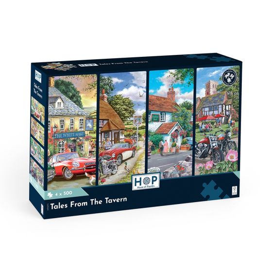 Tales From The Travern - 4 X 500 Piece Puzzle - House of Puzzles