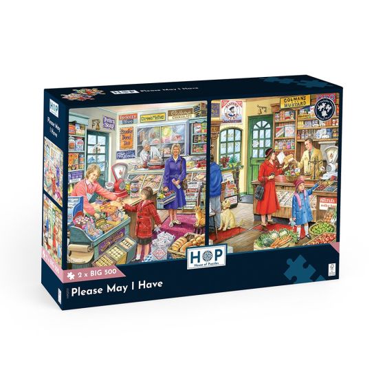 Please May I Have - 2 X Big 500 Piece Puzzle - House of Puzzles