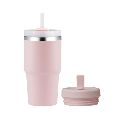 Smoothie Tumbler w/ Two Lids - AVANTI HydroQuech 550ml (Blush)
