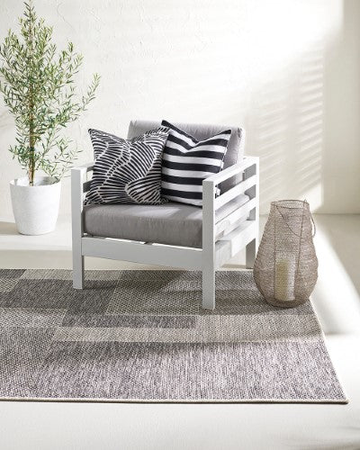 Cushion Cover - Branch Stripe Black (50 x 50cm) - OLLO