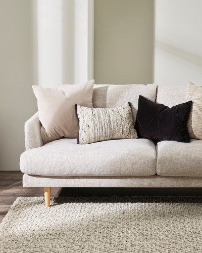 Cushion Cover - Odessa Black (35 x 50cm) - OLLO