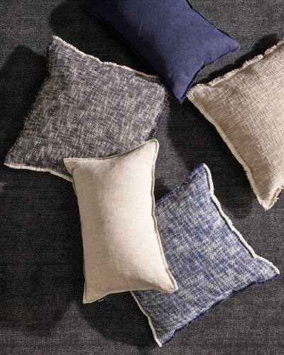 Cushion Cover - Arezzo Navy (50 x 50cm) - OLLO