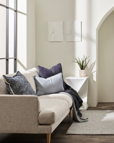 Throw - Chester Navy (125 x 150cm) - OLLO