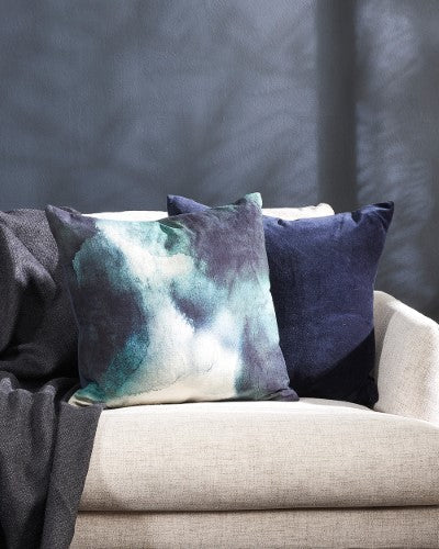 Cushion Cover - Amelia Navy (50 x 50cm) - OLLO