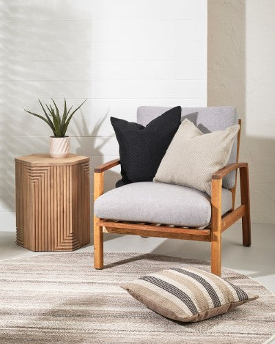 Cushion Cover - Lansdowne Beige (50 x 50cm) - OLLO