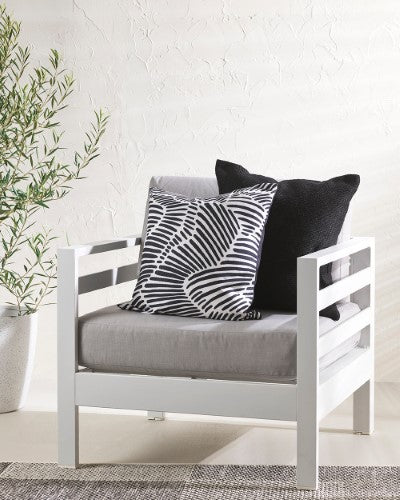 Cushion Cover - Southwold Black (50 x 50cm) - OLLO