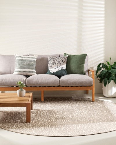 Cushion Cover - Liana Olive (50 x 50cm) - OLLO