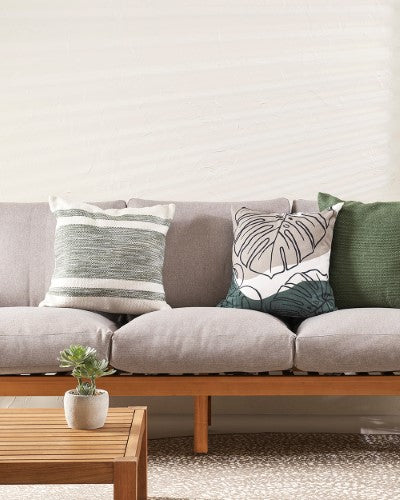 Cushion Cover - Cleo Olive (50 x 50cm) - OLLO