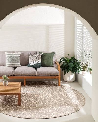 Cushion Cover - Cleo Olive (50 x 50cm) - OLLO