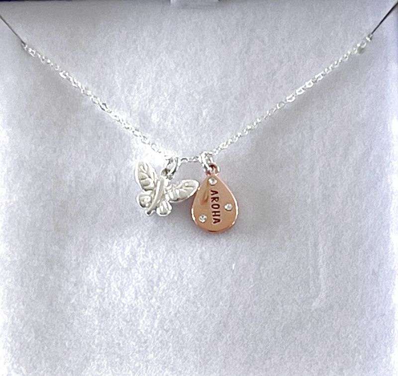 Necklace - Equilibrium Aroha/Butterfly