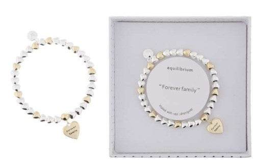 Bracelet - Equilibrium Heart Galore 2 Tone Friends