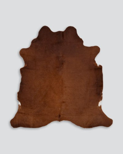 Floor Rug - Meadow Cowhide Natural Solid (Approx 160 x 210cm)