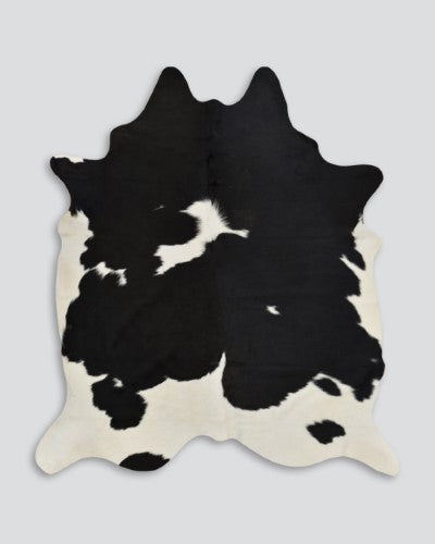 Floor Rug - Meadow Cowhide Black/White (Approx 160 x 210cm)