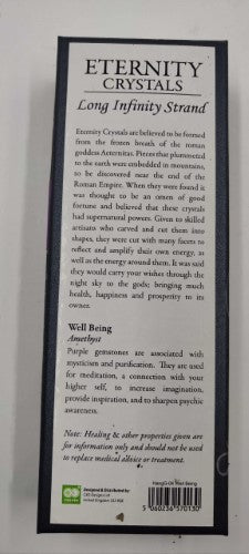 Eternity Crystal Strand - Amethyst (30cm)