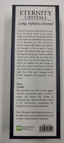 Eternity Crystal Strand - Sodalite (30cm)