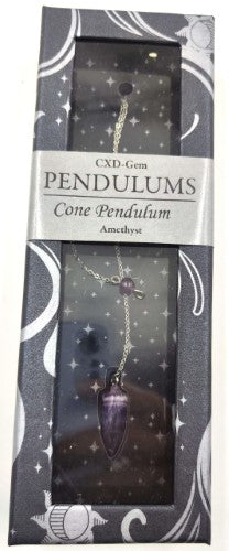 Pendulum - Amethyst Cone (Set of 2)