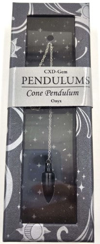 Pendulum - Black Onyx Cone (Set of 2)