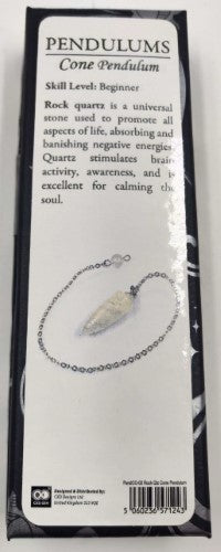 Pendulum - Clear Quartz Cone (Set of 2)