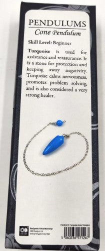 Pendulum - Turquoise Howlite Cube (Set of 2)