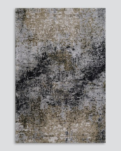 Floor Rug - Belgrave Maverick Navy/Gold (200 x 300cm) - OLLO