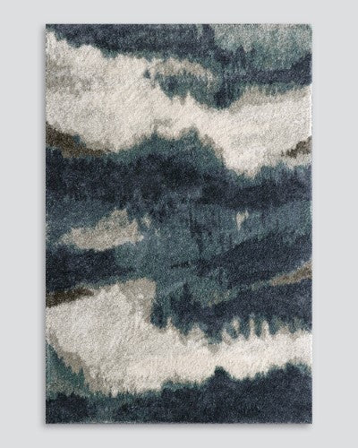 Floor Rug - Montclair Landon Blue/Cream (160 x 230cm)
