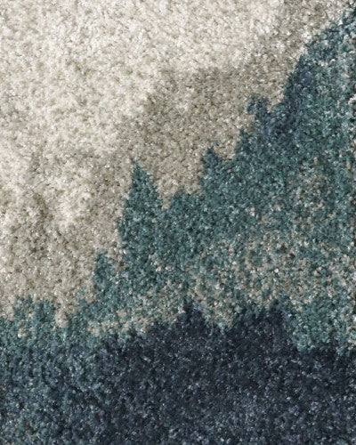 Floor Rug - Montclair Landon Blue/Cream (160 x 230cm)