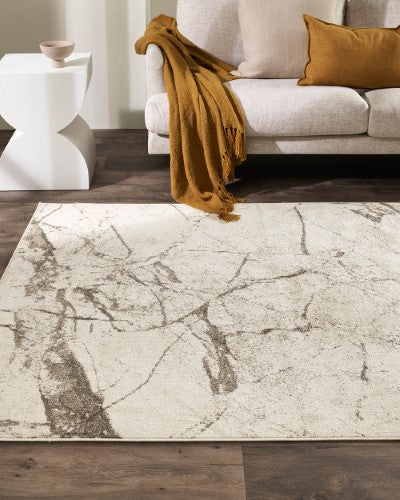 Floor Rug - Monarch Stamford Rita Ivory (160 x 230cm) - OLLO